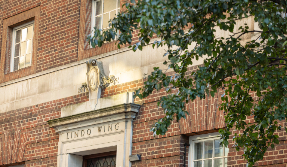 The Lindo Wing entrance at St Mary's Hospital